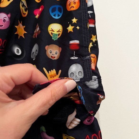 Swim Trunks -Bathing‎ Suit /Emojis / Broken Threads Surf / Medium /New with Tags - Picture 14 of 16